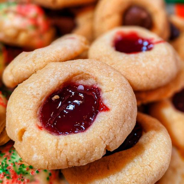 Delicious and Paleo Jam Drop Biscuits